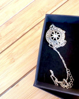 Astral Travel Amulet - Silver Necklace with Engraving, personalized gift