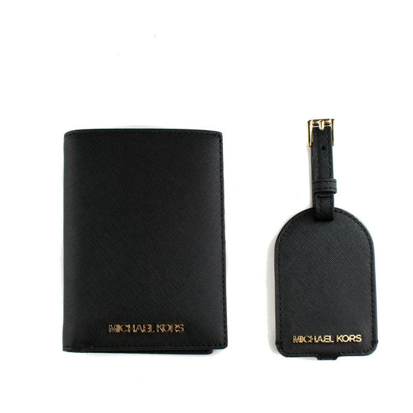 Purse Michael Kors 35H1GGZD8L-BLACK Leather (10 x 14 cm)