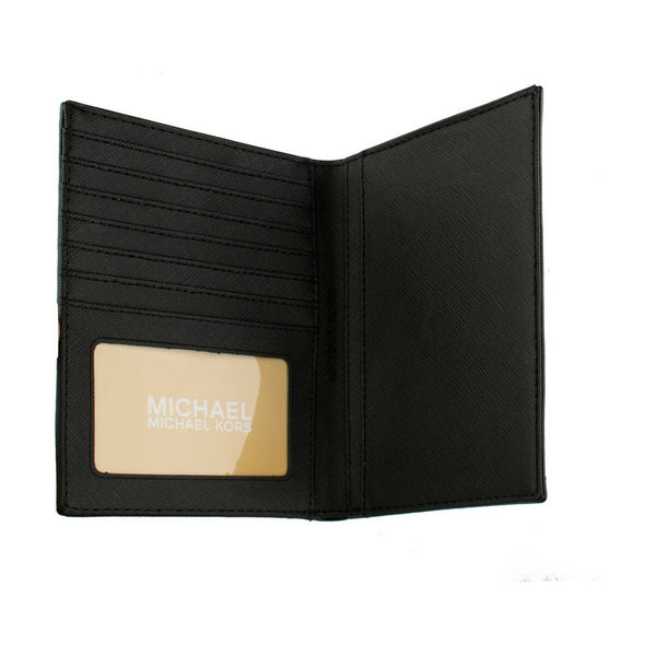 Purse Michael Kors 35H1GGZD8L-BLACK Leather (10 x 14 cm)