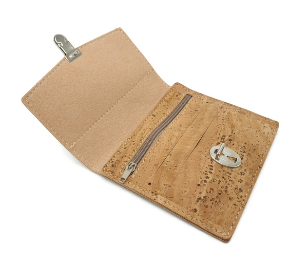 JACKIE - Natural Cork Coin Pouch