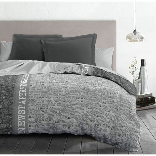 Nordic cover HOME LINGE PASSION NEWSPAPER Grey 220 x 240 cm-0