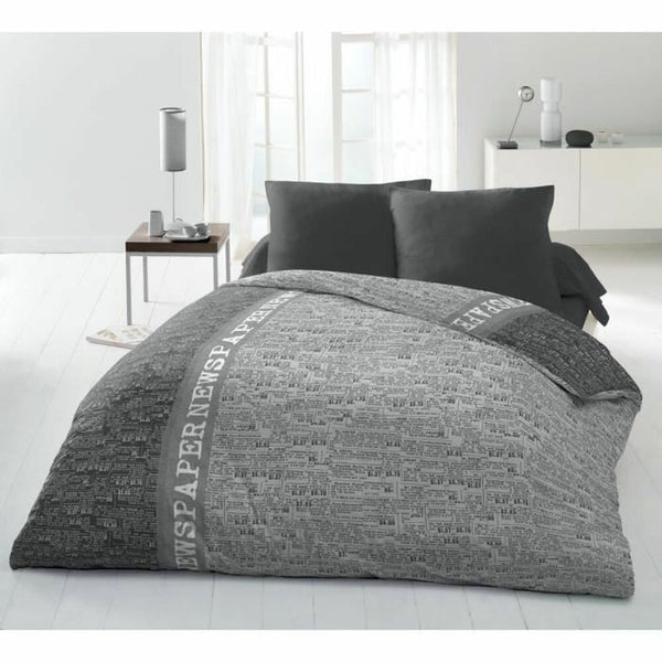 Nordic cover HOME LINGE PASSION NEWSPAPER Grey 220 x 240 cm-1