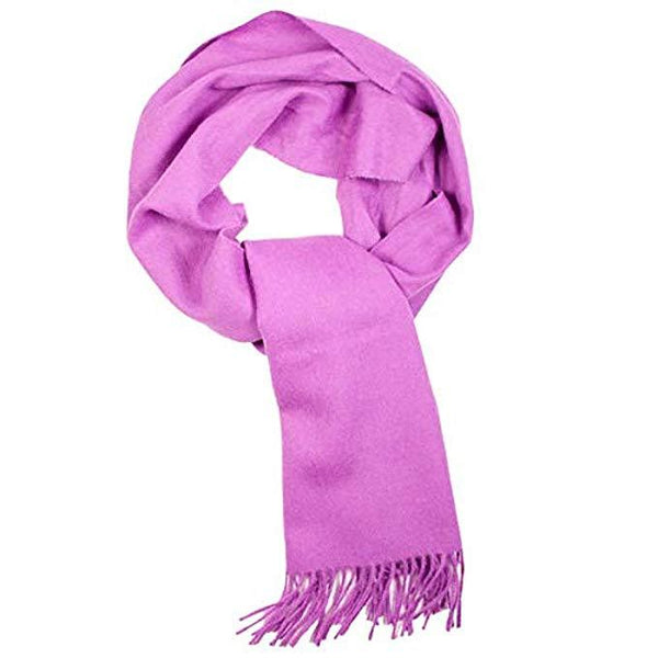 Great Natural Alpaca 100% Baby Alpaca scarf purple colour