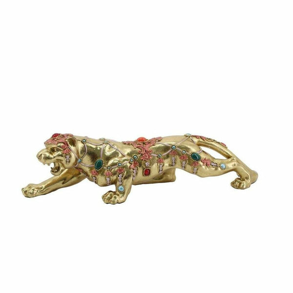Decorative Figure DKD Home Decor Resin Colonial Panther (39 x 11 x 10 cm)