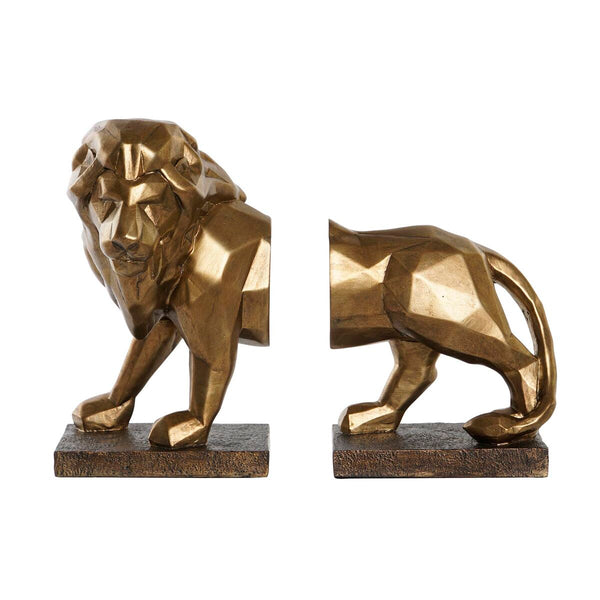 Bookend Lion Resin Modern (32 x 15 x 24,5 cm) - decorative figure for home or office