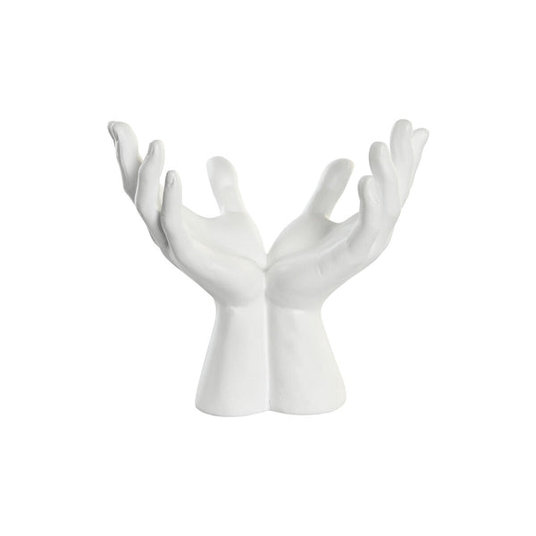 Decorative Figure DKD Home Decor 25 x 15 x 23 cm White Hands