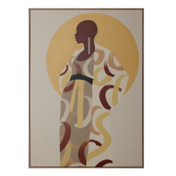 Canvas Lady 100 x 4 x 140 cm African Woman-0