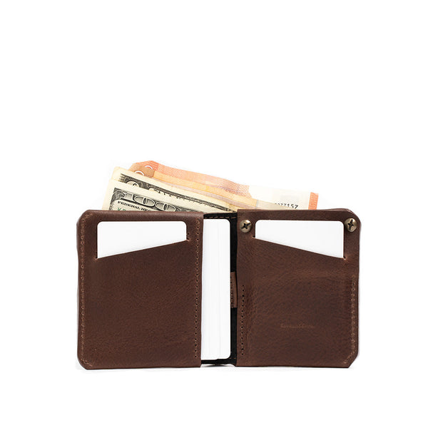 Leather AirTag billfold wallet 2.1